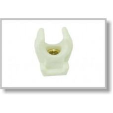 ENKELE CV-KLEMBEUGEL, PLASTIC 12MM