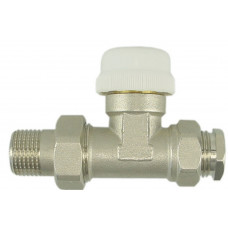 THERMOSTATISCH VENTIEL ZONDER KNOP 1/2 RECHT+ADAPTOR