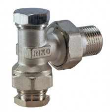 REGELTEE+ADAPTOR 15MM 1/2 HAAKS VERNIKKELD