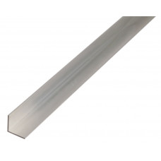 HOEKPROFIEL ALUMINIUM BRUTE 15X15X1MM 100CM