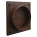 LAMELLENROOSTER Ø150MM, BRUIN