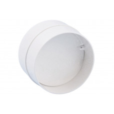 BUISVERBINDER Ø100MM MET TERUGSLAGKLEP