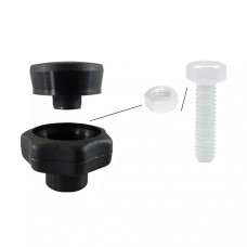 STERKNOP M8 40MM PA 2 DELIG ZONDER BOUT OF MOER