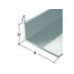 HOEKPROFIEL ONGELIJKZIJDIG ALUMINIUM 30X15X2MM 200CM