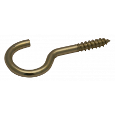 SCHROEFHAKEN 2.00X11/23 IJZER VERMESSINGD