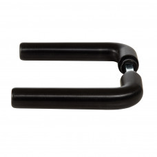 DEURKRUK ROND F8 GESL. ZWART