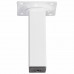 MEUBELPOOT VIERKANT 25X25MM, 10CM, WIT