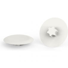 AFDEKKAPPEN VOOR TORX 10 WIT Ø12MM