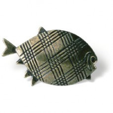 KNOP BB VIS-RECHTS ZMC/BRONS 51/32