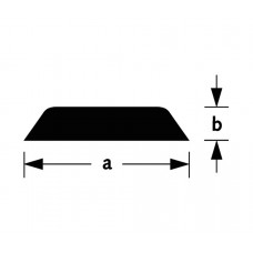 AFDEKPROFIEL ALU 19X4 2481022 (2MTR)