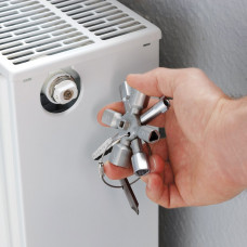 SCHAKELKASTSLEUTEL TWINKEY® 6 FUNCTIES MET MAGNEET VERBINDING KNIPEX