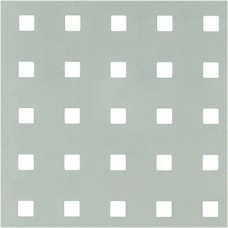 PLAAT VIERKANTE PERFORATIE 5MM ALUMINIUM BRUTE 500X1000X1,0MM