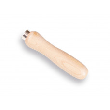 VIJLHEFT BEUKEN 12 CM, MET RING EN GAT, ZONDER EAN