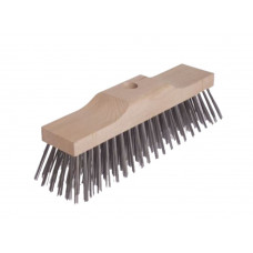 SCRUBBEZEM 25CM 5 RIJEN 9370 (STAALSSCHROBBER)