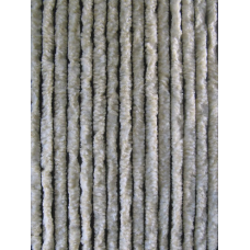 KATTENSTAART VLIEGENGORDIJN WIT CREME GEMELEERD 90X220CM