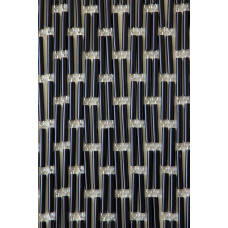 VLIEGENGORDIJN VERSPRINGEND ZWART 90X210CM