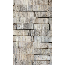 PLAKPLASTIC WOODSTACK 45 CM X 2 MTR