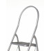 CROMATO HUISHOUDTRAP 2-TREEDS MET HOGE BEUGEL SILVER