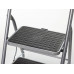 CROMATO HUISHOUDTRAP 2-TREEDS MET HOGE BEUGEL SILVER