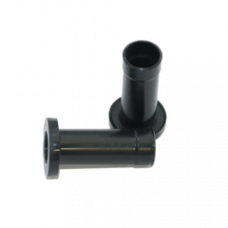 LOSSE LAGERBUS MONOPLUS PAUMELLE L=22 D=14/9.5/7.35 ZWART NYLON
