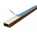 PLAKSTRIP WIT 17X17MM LENGTE 2MTR