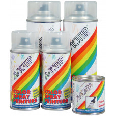 MOTIP COLOURSPRAY ZIJDEGLANS BLANKE LAK 400 ML