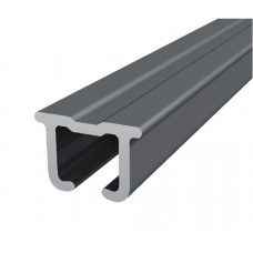 TRIPO VAKRAIL MET SLEUF ALUMINIUM WIT GESILICONISEERD 13,5X19,5MM 600C