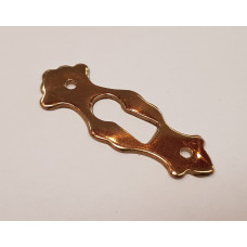 SLEUTELPLAAT 25X35MM MESSING 18X48MM