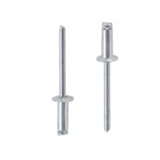 MFX RIVET ALU/STEEL DH 3.0X18 INHOUD VERPAKKING: 500 STUKS