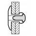 BLINDKLINKNAGEL 4.8X26 KOP 16 (25)