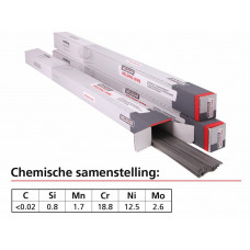 LASSTAAF TIG RVS 316-LSI 1.6MM 5KG INKL TOESLAG WK316