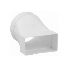 OVERGANGSSTUK RECHT Ø100MM-110X54MM