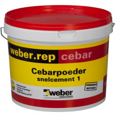 WEBERREP CEBAR - SNELCEMENT 1 MIN. (75) 6 KG 6 KG