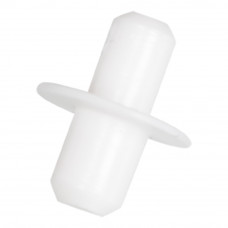 HOMEFIX PLANKDRAGER KUNSTSTOF WIT 5-6MM - 20 ST. IN BLISTER