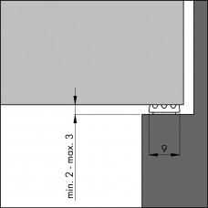 TOCHTBAND K-WIT 7,5 METER (KLEINE KIER)