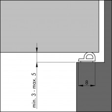 TOCHTBAND P-WIT 7,5 METER (GEMIDDELDE KIER)