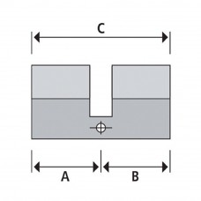 CILINDER MAUER DC1-B-NI 31/31 BLIND