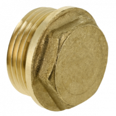 BONFIX DRAAD MESSING PLUG MET ZESKANT 1/2" BU.DR.