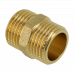 GASDRAAD DUBBELE NIPPEL 1/2BUI