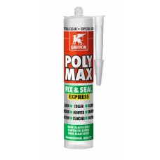 POLY MAX LIJMKIT EXPRESS TRANSPARANT 290ML BISON PROF