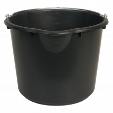 BOUWEMMER 20 LITER ZWART