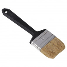 COPENHAGEN PRO WEGWERP PLATTE KWAST - MAAT 60 - WIT CHINEES VARKENSHAAR - KUNSTSTOF STEEL