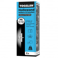 TOGGLER HOLLEWAND ANKERS M6 ~ 5ST