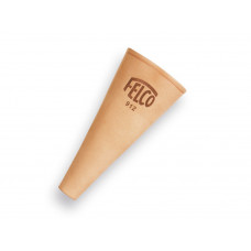 LEDEREN HOLSTER FELCO 912 MET METALEN RIEMCLIP, COMPACT KONISCH MODEL