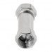 F-CONNECTOR ADAPTER 2 X MALE