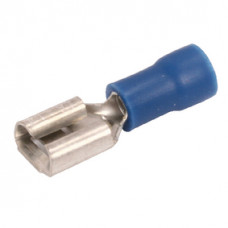CONNECTOR FAST ON 6.3 MM FEMALE BLAUW