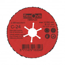 SCHUURSCHIJF VLAK FIBREFLEX SIC 125X5X22,2 P24