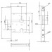 MAUER 3234 PZW 60 MM RVS SCHUIFDEURSLOT