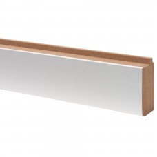 VENSTERB.LIJST MDF RECHT28X56X2600MM WIT 260